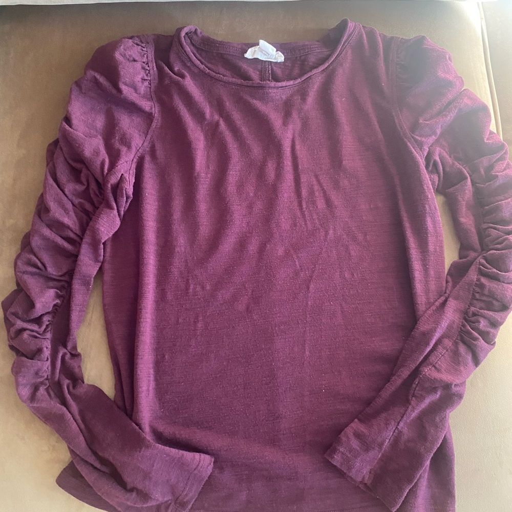 For The Republic Purple Blouse